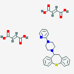 PIPERAZINE,1-(10,11-DIHYDRODIBENZO[B,F]THIEPIN-10-YL)-4-(PYRIDIN-2-YL)-,(Z)-2-BUTENEDIOATE (1:2)