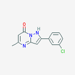 2-(3-chlorophenyl)-5-methyl-1h-pyrazolo[1,5-a]pyrimidin-7-one
