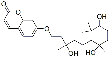 (+)-7-[[5-(3,6-Dihydroxy-2,2,6-trimethylcyclohexyl)-3-hydroxy-3-methylpentyl]oxy]-2H-1-benzopyran-2-one