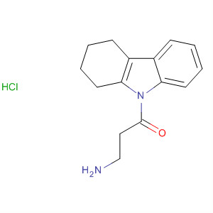 1H-Carbazole, 9-(3-amino-1-oxopropyl)-2,3,4,9-tetrahydro-,monohydrochloride