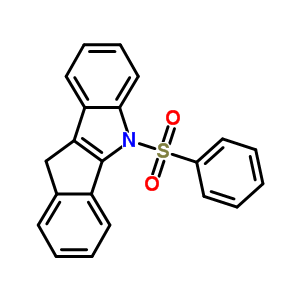 5-(benzenesulfonyl)-10h-indeno[1,2-b]indole
