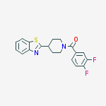 PIPERIDINE,4-(BENZO[D]THIAZOL-2-YL)-1-(3,4-DIFLUOROBENZOYL)-