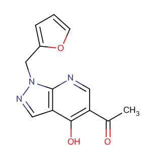 Ethanone,1-[1-(2-furanylmethyl)-4-hydroxy-1H-pyrazolo[3,4-b]pyridin-5-yl]-