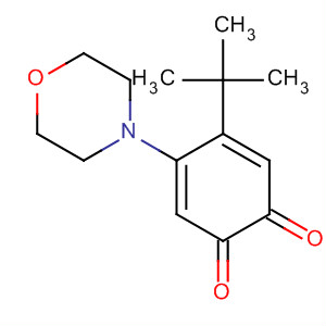 3,5-Cyclohexadiene-1,2-dione, 4-(1,1-dimethylethyl)-5-(4-morpholinyl)-
