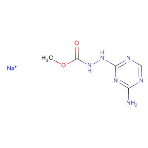 Hydrazinecarboxylic acid, 2-(4-amino-1,3,5-triazin-2-yl)-, methyl ester,monosodium salt