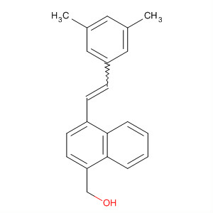 1-Naphthalenemethanol, 4-[2-(3,5-dimethylphenyl)ethenyl]-, (E)-