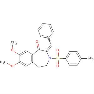 1H-3-Benzazepin-1-one,2,3,4,5-tetrahydro-7,8-dimethoxy-3-[(4-methylphenyl)sulfonyl]-2-(phenylmethylene)-
