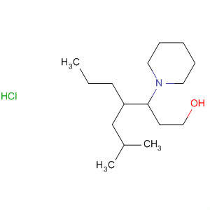 1-Piperidinepropanol, 4-(6-methylheptyl)-, hydrochloride