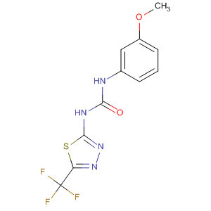 Urea, N-(3-methoxyphenyl)-N'-[5-(trifluoromethyl)-1,3,4-thiadiazol-2-yl]-
