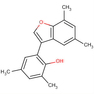 Phenol, 2-(5,7-dimethyl-3-benzofuranyl)-4,6-dimethyl-