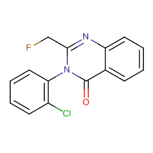 4(3H)-Quinazolinone, 3-(2-chlorophenyl)-2-(fluoromethyl)-
