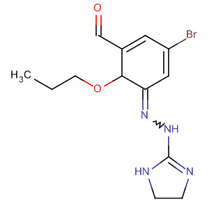 Benzaldehyde, 5-bromo-2-propoxy-,(4,5-dihydro-1H-imidazol-2-yl)hydrazone