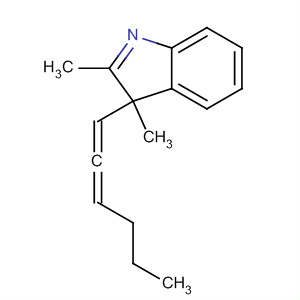 3H-Indole, 3-(1,2-hexadienyl)-2,3-dimethyl-