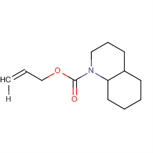 1(2H)-Quinolinecarboxylic acid, octahydro-, 2-propenyl ester, cis-