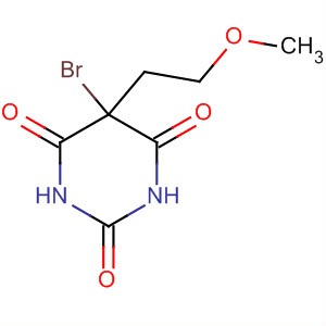 2,4,6(1H,3H,5H)-Pyrimidinetrione, 5-bromo-5-(2-methoxyethyl)-