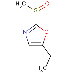 Oxazole, 5-ethyl-2-(methylsulfinyl)-