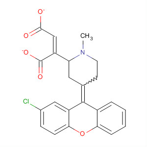 Piperidine, 4-(2-chloro-9H-xanthen-9-ylidene)-1-methyl-,(2Z)-2-butenedioate