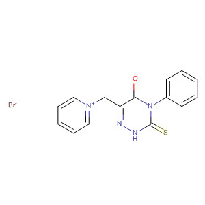 Pyridinium,1-[(2,3,4,5-tetrahydro-5-oxo-4-phenyl-3-thioxo-1,2,4-triazin-6-yl)methyl]-,bromide
