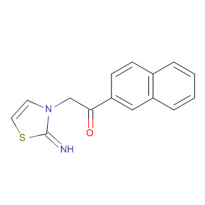 Ethanone, 2-(2-imino-3(2H)-thiazolyl)-1-(2-naphthalenyl)-