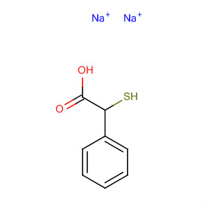 Benzeneacetic acid, a-mercapto-, disodium salt