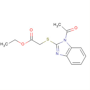 Acetic acid, [(1-acetyl-1H-benzimidazol-2-yl)thio]-, ethyl ester