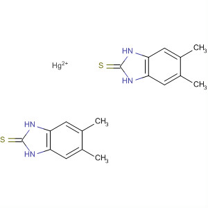 2H-Benzimidazole-2-thione, 1,3-dihydro-5,6-dimethyl-, mercury(2+) salt(2:1)