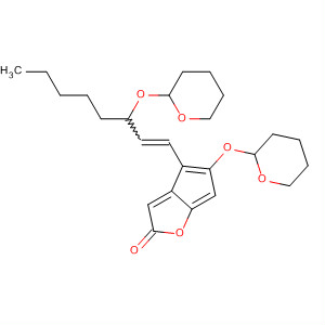 2H-Cyclopenta[b]furan-2-one,hexahydro-5-[(tetrahydro-2H-pyran-2-yl)oxy]-4-[3-[(tetrahydro-2H-pyran-2-yl)oxy]-1-octenyl]-
