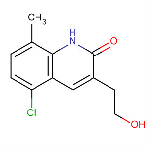 2(1H)-Quinolinone, 5-chloro-3-(2-hydroxyethyl)-8-methyl-