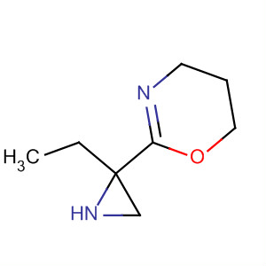 4H-1,3-Oxazine, 2-(1-ethyl-2-aziridinyl)-5,6-dihydro-