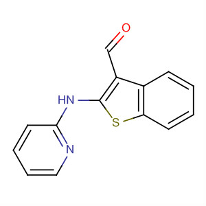 Benzo[b]thiophene-3-carboxaldehyde, 2-(2-pyridinylamino)-