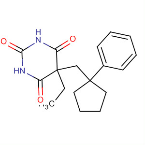 2,4,6(1H,3H,5H)-Pyrimidinetrione,5-ethyl-5-[(1-phenylcyclopentyl)methyl]-