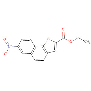 Naphtho[1,2-b]thiophene-2-carboxylic acid, 7-nitro-, ethyl ester