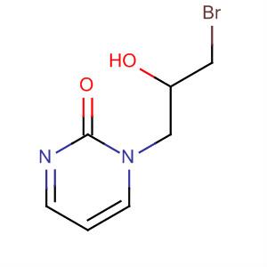 2(1H)-Pyrimidinone, 1-(3-bromo-2-hydroxypropyl)-