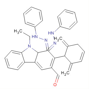 9H-Carbazole-3-carboxaldehyde, 9-ethyl-,[1,3-phenylenebis(methylene)]bis(phenylhydrazone)