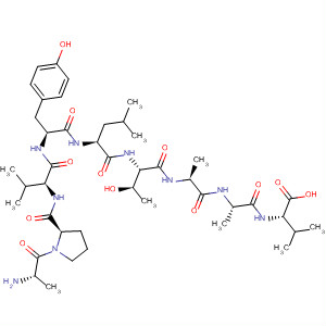 L-Valine,L-alanyl-L-prolyl-L-valyl-L-tyrosyl-L-leucyl-L-threonyl-L-alanyl-L-alanyl-