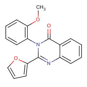 4(3H)-Quinazolinone, 2-(2-furanyl)-3-(2-methoxyphenyl)-