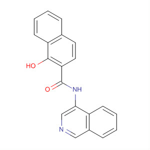 2-Naphthalenecarboxamide, 1-hydroxy-N-4-isoquinolinyl-