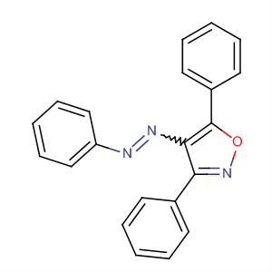 Isoxazole, 3,5-diphenyl-4-(phenylazo)-