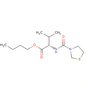 L-Valine, N-(3-thiazolidinylcarbonyl)-, butyl ester