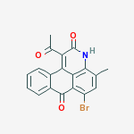 1-ACETYL-4-METHYL-6-BROMOANTHRAPYRIDONE