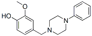4-[(4-Phenyl-1-piperazinyl)methyl]-2-methoxyphenol