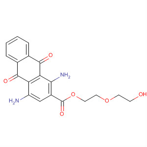 2-Anthracenecarboxylic acid, 1,4-diamino-9,10-dihydro-9,10-dioxo-,2-(2-hydroxyethoxy)ethyl ester
