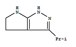 Pyrrolo[2,3-c]pyrazole,1,4,5,6-tetrahydro-3-(1-methylethyl)-