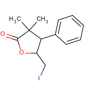 2(3H)-Furanone, dihydro-5-(iodomethyl)-3,3-dimethyl-4-phenyl-