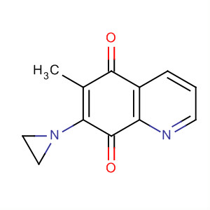 5,8-Quinolinedione, 7-(1-aziridinyl)-6-methyl-