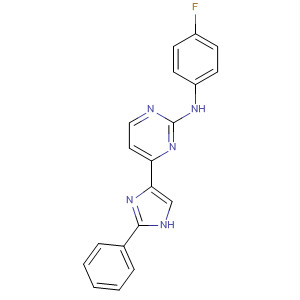 2-Pyrimidinamine, N-(4-fluorophenyl)-4-(2-phenyl-1H-imidazol-4-yl)-