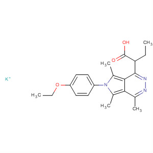 6H-Pyrrolo[3,4-d]pyridazine-1-butanoic acid,6-(4-ethoxyphenyl)-4,5,7-trimethyl-, potassium salt