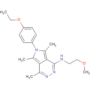 6H-Pyrrolo[3,4-d]pyridazin-1-amine,6-(4-ethoxyphenyl)-N-(2-methoxyethyl)-4,5,7-trimethyl-
