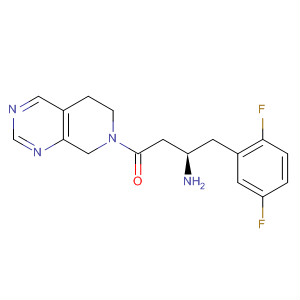 Pyrido[3,4-d]pyrimidine,7-[(3R)-3-amino-4-(2,5-difluorophenyl)-1-oxobutyl]-5,6,7,8-tetrahydro-