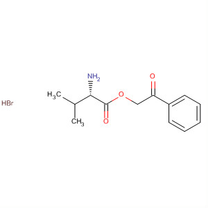 L-Valine, 2-oxo-2-phenylethyl ester, hydrobromide